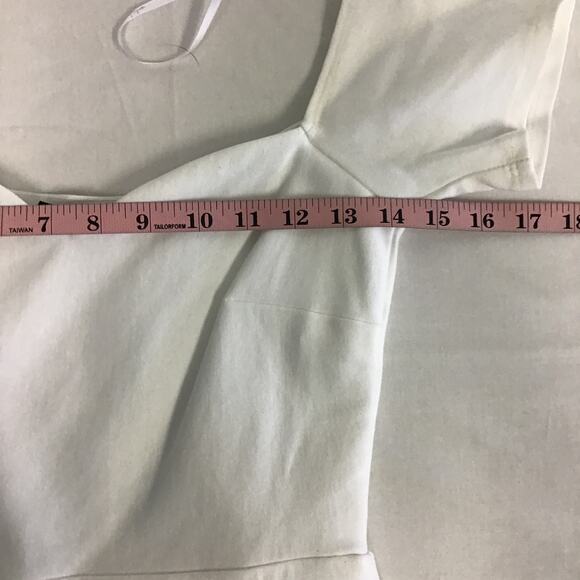 LULU'S S White How Much I Care Ivory Off-the-Shoulder Midi Dress NEW B27 - Picture 6 of 9